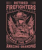 aposentado bombeiros faço a a maioria surpreendente vovôs vetor