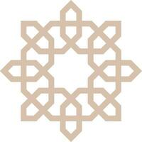 vetor mandala uma simples Projeto com árabe padronizar