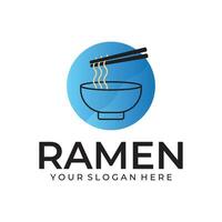 ramen ilustração logotipo vetor