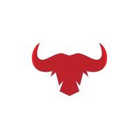 Taurus logo template vector icon ilustração design