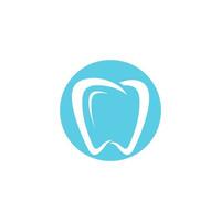 ilustração em vetor modelo logotipo dental