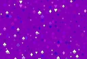 fundo vector roxo claro com sinais de cartões.