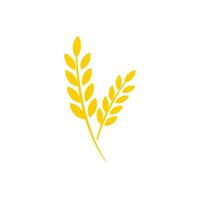 agricultura trigo logotipo vetor modelo símbolo Projeto