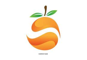 design de ilustração de ícone de vetor de design laranja