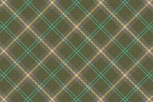 padrão xadrez tartan com textura e cor retrô. vetor