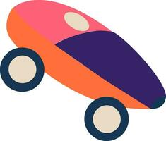 colorida chique brinquedo carro vetor ou cor ilustração