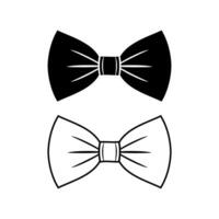 arco gravata ícone simples estilo vetor Projeto