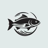 peixe ilustração vetor, projeto, símbolo, arte vetor