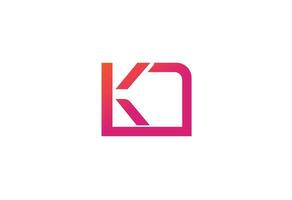 k logotipo livre vetor Projeto