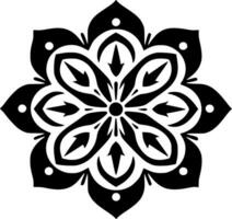 mandala - minimalista e plano logotipo - vetor ilustração