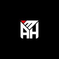 mah carta logotipo vetor projeto, mah simples e moderno logotipo. mah luxuoso alfabeto Projeto