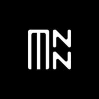 mnn carta logotipo vetor projeto, mnn simples e moderno logotipo. mnn luxuoso alfabeto Projeto