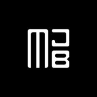 mjb carta logotipo vetor projeto, mjb simples e moderno logotipo. mjb luxuoso alfabeto Projeto