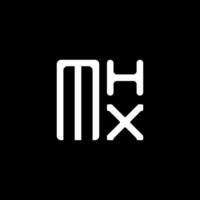 mhx carta logotipo vetor projeto, mhx simples e moderno logotipo. mhx luxuoso alfabeto Projeto