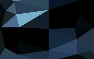 fundo abstrato do polígono do vetor azul escuro.
