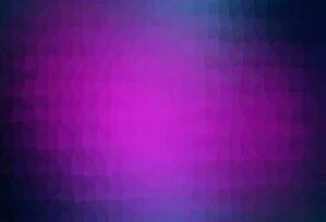 fundo poligonal vector rosa escuro, azul.