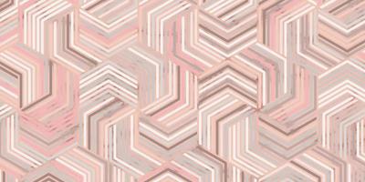padrão geométrico com listras onduladas fundo rosa vetor