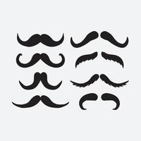 ilustração de desenho de bigode vetor