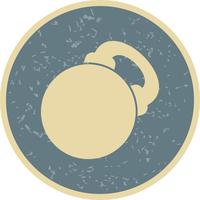 Vector Ícone de Kettlebell