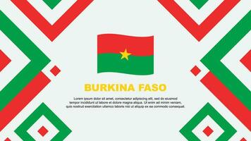 burkina faso bandeira abstrato fundo Projeto modelo. burkina faso independência dia bandeira papel de parede vetor ilustração. burkina faso modelo