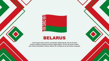 bielorrússia bandeira abstrato fundo Projeto modelo. bielorrússia independência dia bandeira papel de parede vetor ilustração. bielorrússia fundo