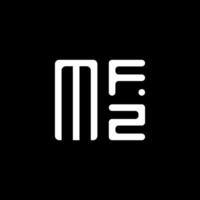 mfz carta logotipo vetor projeto, mfz simples e moderno logotipo. mfz luxuoso alfabeto Projeto