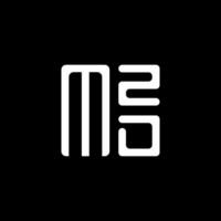 mzd carta logotipo vetor projeto, mzd simples e moderno logotipo. mzd luxuoso alfabeto Projeto