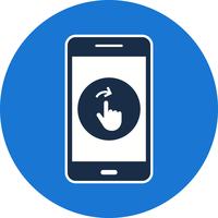 Ícone de vetor de aplicativo móvel de furto