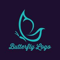 borboleta logotipo Projeto vetor modelo, borboleta logotipo para lindo e spa o negócio