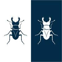 besouro logotipo vetor ícone ilustração Projeto