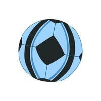 bandeira futebol bola desenho animado vetor ilustração