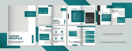 corporativo companhia perfil modelo, o negócio folheto projeto, anual relatório ou o negócio proposta vetor modelo