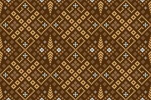 natureza safras Cruz ponto tradicional étnico padronizar paisley flor ikat fundo abstrato asteca africano indonésio indiano desatado padronizar para tecido impressão pano vestir tapete cortinas e sarongue vetor