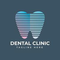 dental Cuidado clínica abstrato vetor logotipo modelo ilustração