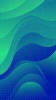 abstrato fundo verde azul cor com ondulado linhas e gradientes é uma versátil de ativos adequado para vários Projeto projetos tal Como sites, apresentações, impressão materiais, social meios de comunicação Postagens vetor