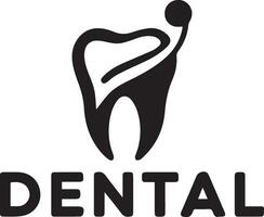 dental logotipo vetor silhueta, dental ícone vetor ilustração 7