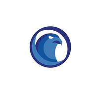 mar Falcão logotipo vetor