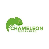 camaleão logotipo vetor Projeto modelo