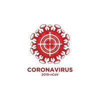 ilustração gráfico vetor do corona vírus dentro Wuhan, coroa vírus infecção. 2019-nvoc vírus.corona vírus micróbio.