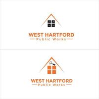 casa construção companhia logotipos dentro colorida versão vetor