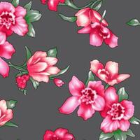 floral, camuflagem, ornamento, abstrato padronizar adequado para têxtil e impressão necessidades vetor