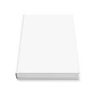 zombar acima do livro com branco em branco cobrir isolado. vetor