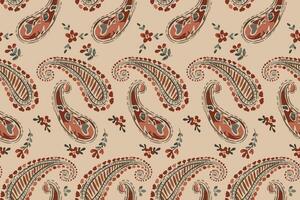 patchwork floral padronizar com paisley e indiano flor motivos. damasco estilo padronizar para textil e decoração.bandana lenço paisley tecido vetor