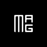 mag carta logotipo vetor projeto, mag simples e moderno logotipo. mag luxuoso alfabeto Projeto