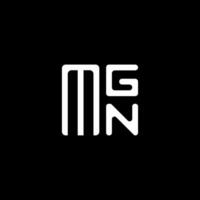 mgn carta logotipo vetor projeto, mgn simples e moderno logotipo. mgn luxuoso alfabeto Projeto