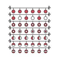 divisor ilustração em isolado fundo vetor