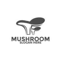 cogumelo logotipo vetor, criativo único cogumelo logotipo ícone Projeto modelo vetor