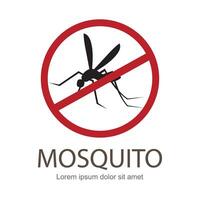 ilustração vetor. alvo em mosquito. mosquitos levar muitos doença tal Como dengue febre, zika doença, enchafalites e outro. vetor