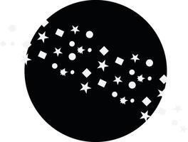 estrelas, minimalista e simples silhueta, camiseta logotipo vetor