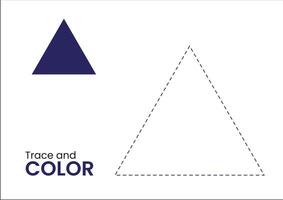 formas abundância vestígio e cor para crianças criativo desenhos do geométrico maravilhas para educacional materiais vetor